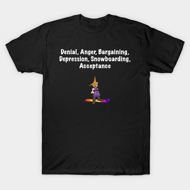 Snowboarding Acceptance T-Shirt by itemget